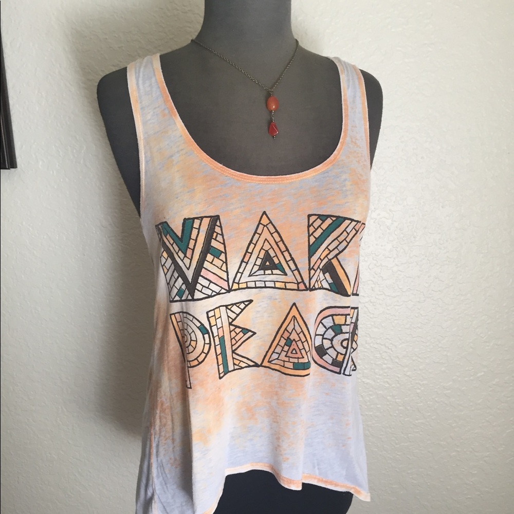 "Make Peace" Tank